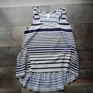 Xhilaration XS women's striped tank top